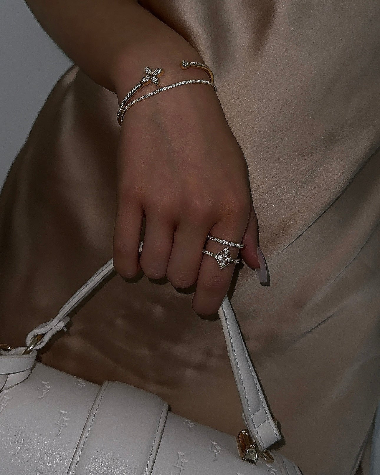 Flor Pulsera | Oro